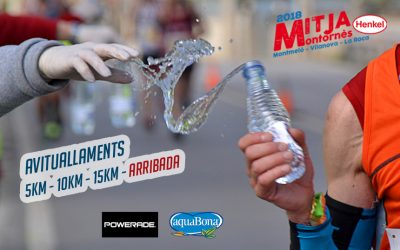 Avituallaments Mitja Marató i 6K