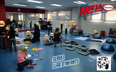 Servei gratuït pels atletes que vulguin deixar els seus fills (entre 3 i 10 anys).