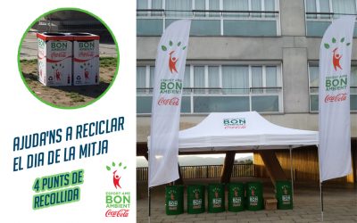 Ajuda’ns a reciclar el dia de la Mitja Marató o Cursa 6K.