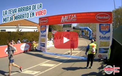 La teva arribada en Video de la Mitja Marató ’19