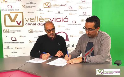 Signat l’acord amb Vallès Visió