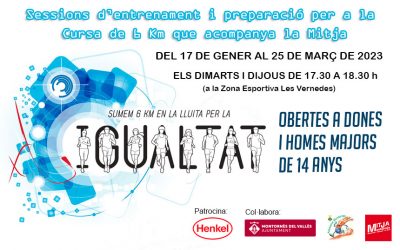 Corre per la igualtat amb la Mitja Marató 2023